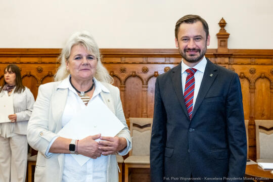 Miszalski, Klaman, Krakowska Rada Działalności Pożytku Publicznego, VI kadencja, podziękowania, 