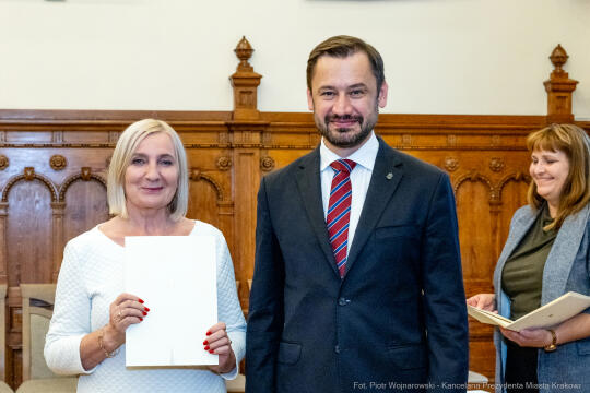 Miszalski, Klaman, Krakowska Rada Działalności Pożytku Publicznego, VI kadencja, podziękowania, 