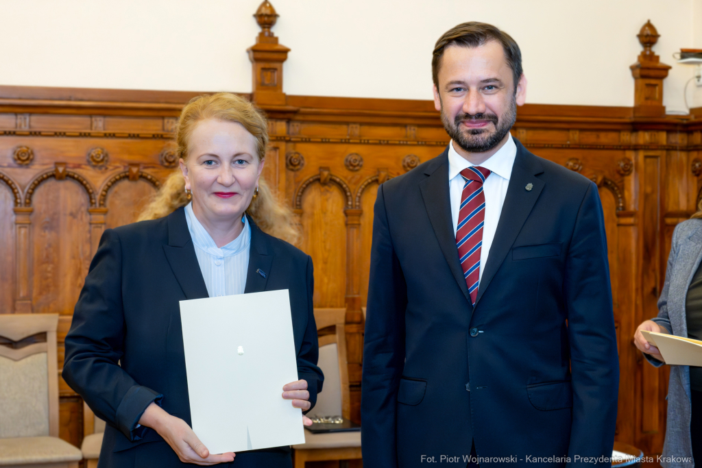 Miszalski, Klaman, Krakowska Rada Działalności Pożytku Publicznego, VI kadencja, podziękowania,   Autor: P. Wojnarowski