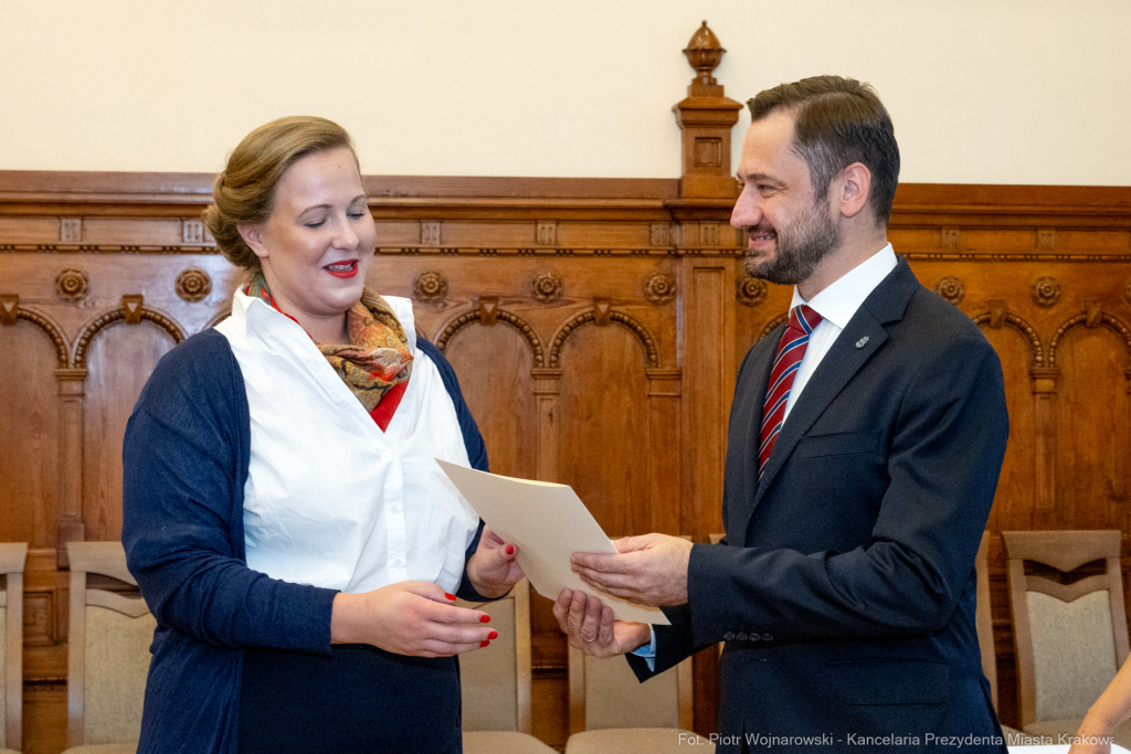 Miszalski, Klaman, Krakowska Rada Działalności Pożytku Publicznego, VI kadencja, podziękowania,   Autor: P. Wojnarowski