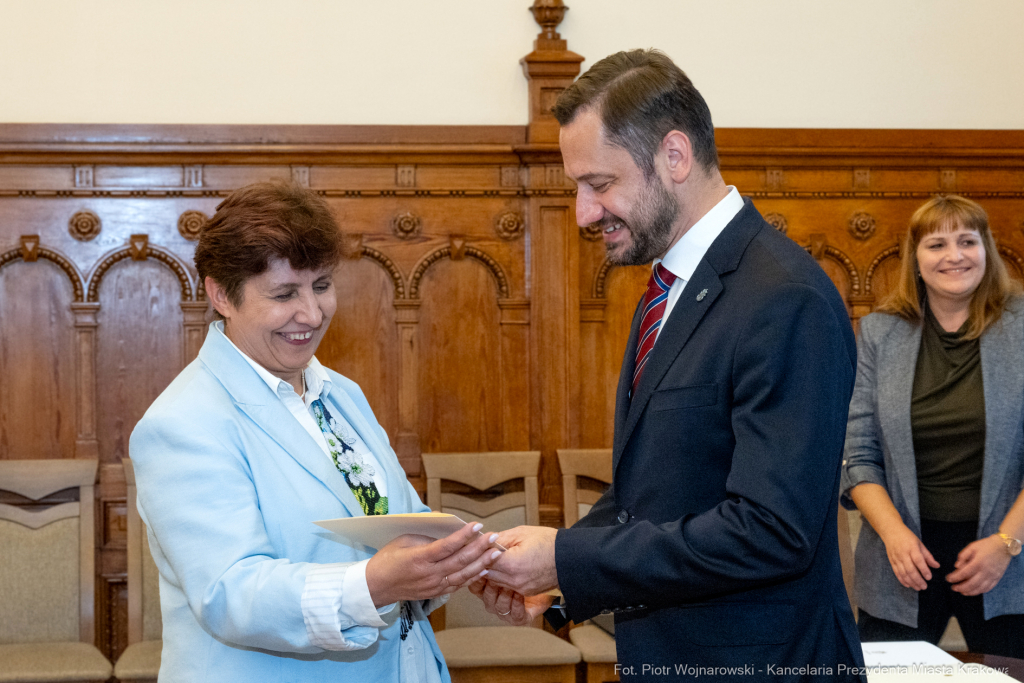 Miszalski, Klaman, Krakowska Rada Działalności Pożytku Publicznego, VI kadencja, podziękowania,   Autor: P. Wojnarowski