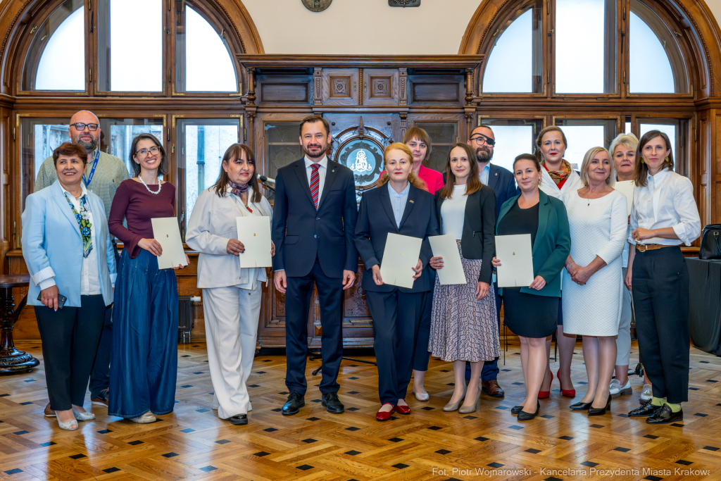 Miszalski, Klaman, Krakowska Rada Działalności Pożytku Publicznego, VI kadencja, podziękowania,   Autor: P. Wojnarowski