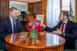 Miszalski, Żurek, wizyta, mninster sprawiedliwości, Kraków, zdjęcia