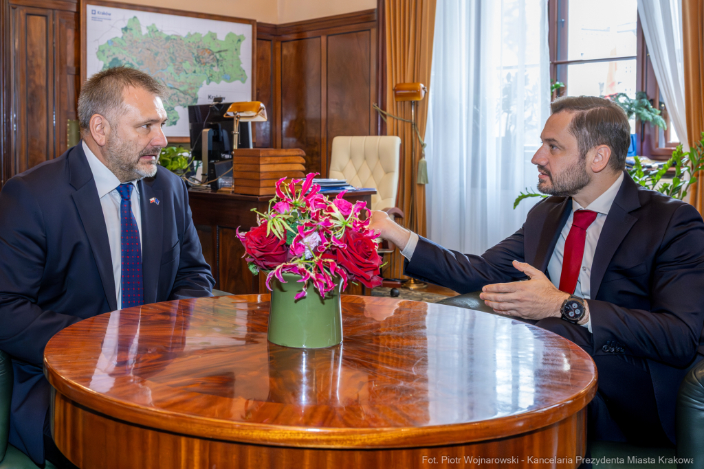 Miszalski, Żurek, wizyta, mninster sprawiedliwości, Kraków, zdjęcia  Autor: P. Wojnarowski