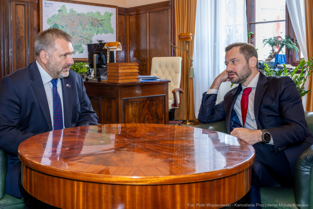 Miszalski, Żurek, wizyta, mninster sprawiedliwości, Kraków, zdjęcia  Autor: P. Wojnarowski