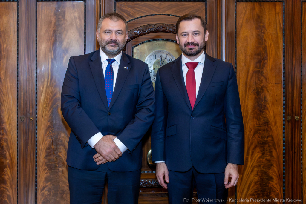 Miszalski, Żurek, wizyta, minister sprawiedliwości, Kraków, zdjęcia  Autor: P. Wojnarowski
