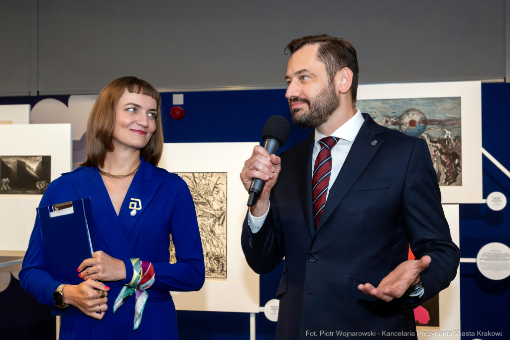 Miszalski, Jałowik, Bunkier Sztuki, jubileusz, 60 lat, wernisaż  Autor: P. Wojnarowski