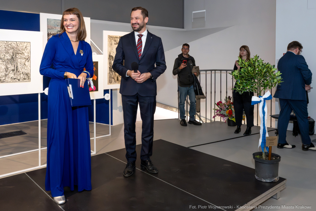 Miszalski, Jałowik, Bunkier Sztuki, jubileusz, 60 lat, wernisaż  Autor: P. Wojnarowski