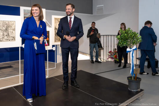 Miszalski, Jałowik, Bunkier Sztuki, jubileusz, 60 lat, wernisaż