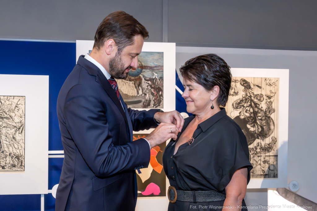 Miszalski, Jałowik, Bunkier Sztuki, jubileusz, 60 lat, wernisaż  Autor: P. Wojnarowski