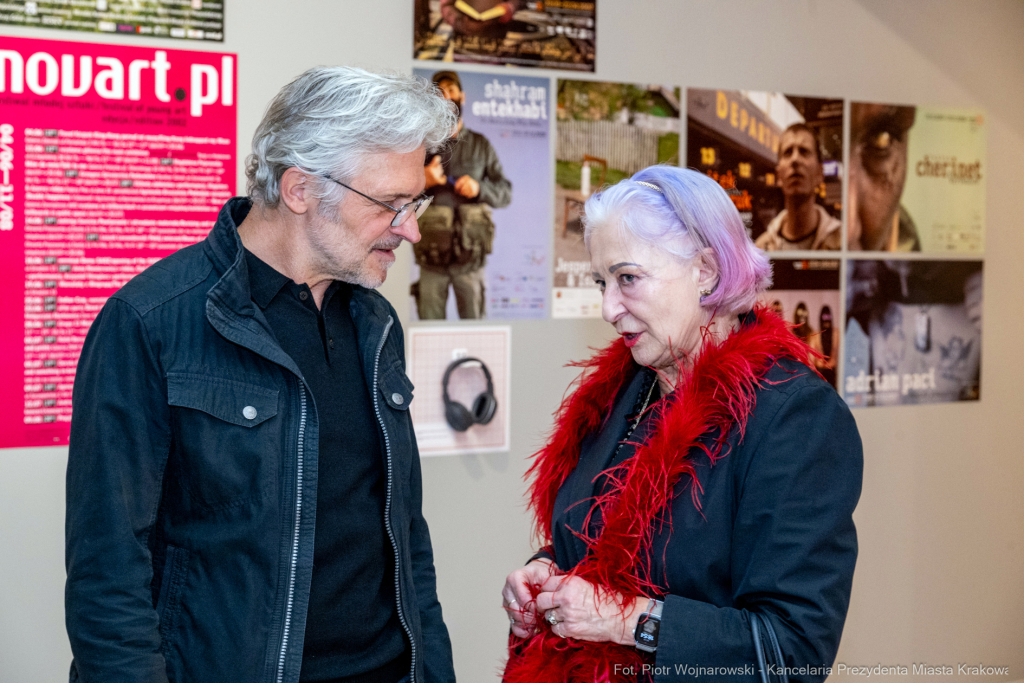 Miszalski, Jałowik, Bunkier Sztuki, jubileusz, 60 lat, wernisaż  Autor: P. Wojnarowski