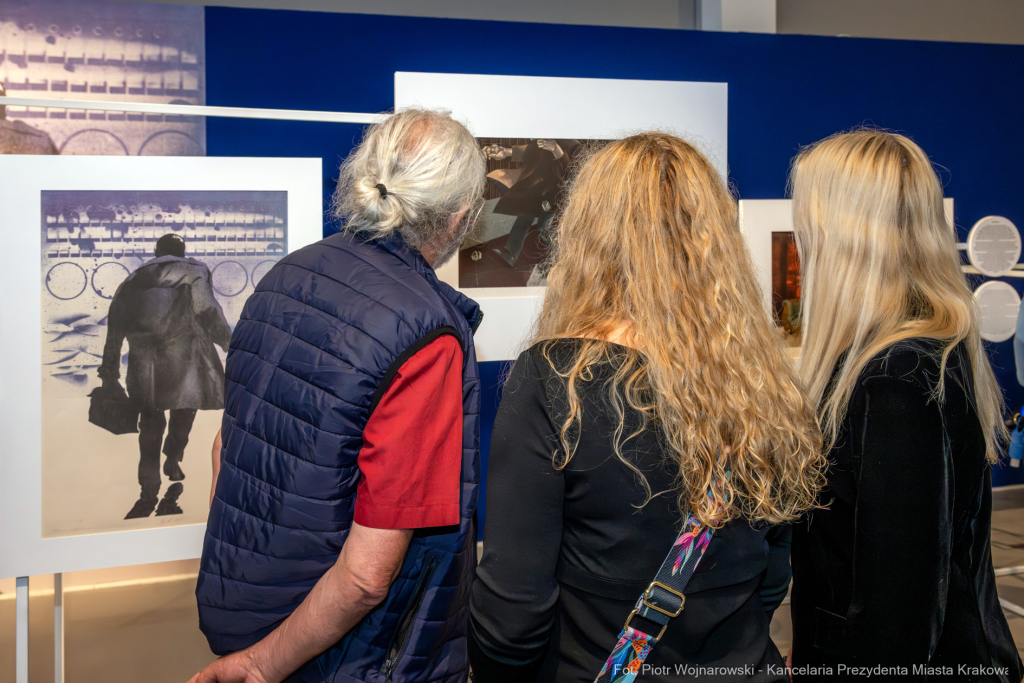Miszalski, Jałowik, Bunkier Sztuki, jubileusz, 60 lat, wernisaż  Autor: P. Wojnarowski
