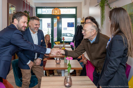 Miszalski, MOCna!, wizyta, kawiarnia, Katarzyna Kubicka, niepełnosprawność