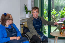 Miszalski, MOCna!, wizyta, kawiarnia, Katarzyna Kubicka, niepełnosprawność