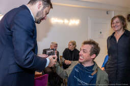 Miszalski, MOCna!, wizyta, kawiarnia, Katarzyna Kubicka, niepełnosprawność