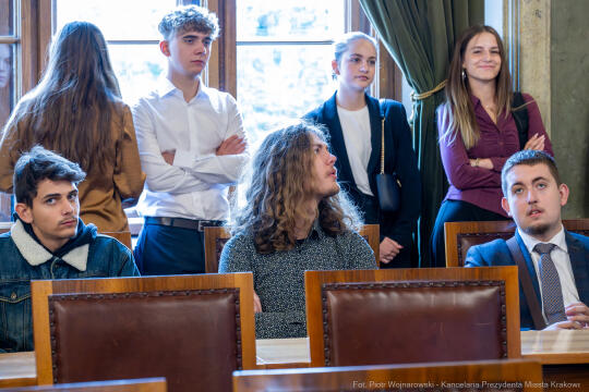 uczniowie, wymiana, Philip-Holzman-Schule, Zespoł Szkół Architektoniczno-Budowlanych