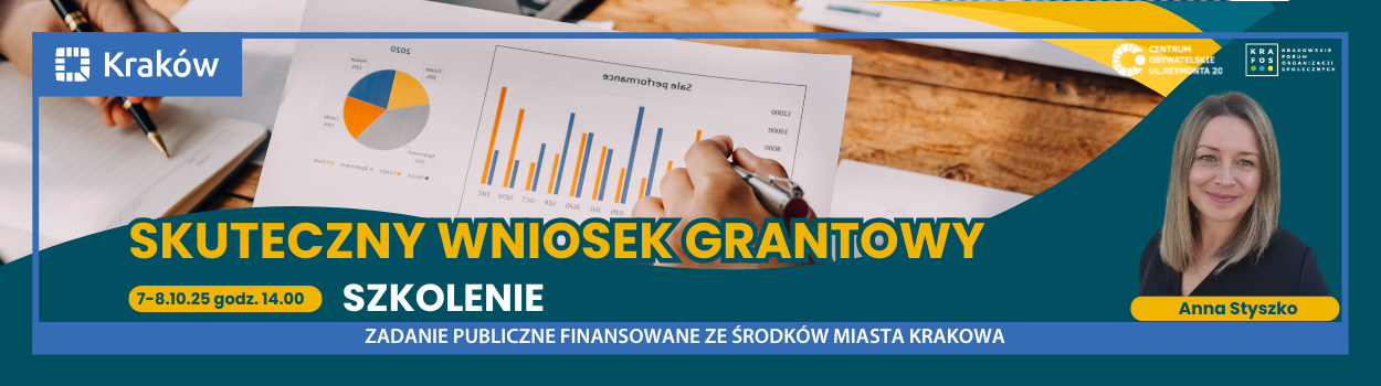 Szkolenie: Skuteczny wniosek grantowy – planowanie i przygotowanie od A do Z
