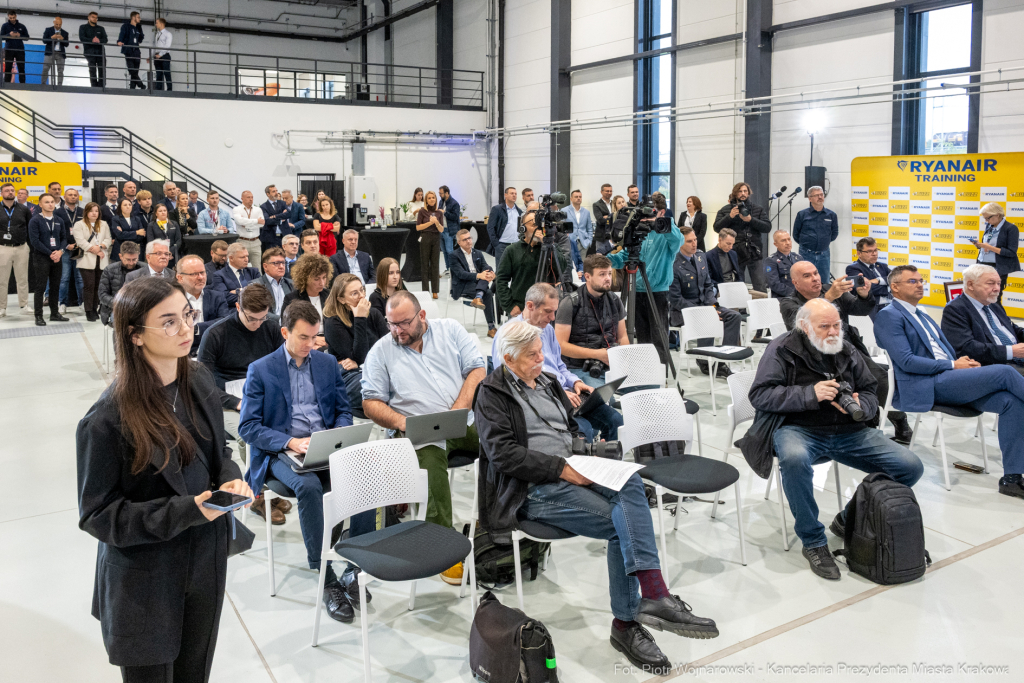 Miszalski, Michael O’Leary, Ryanair, Centrum Symulatorowo-Treningowe, otwarcie, Klęczar, Smółka  Autor: P. Wojnarowski