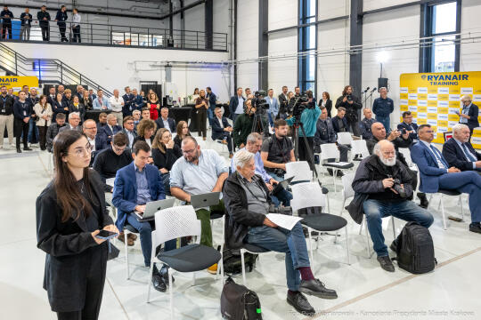 Miszalski, Michael O’Leary, Ryanair, Centrum Symulatorowo-Treningowe, otwarcie, Klęczar, Smółka