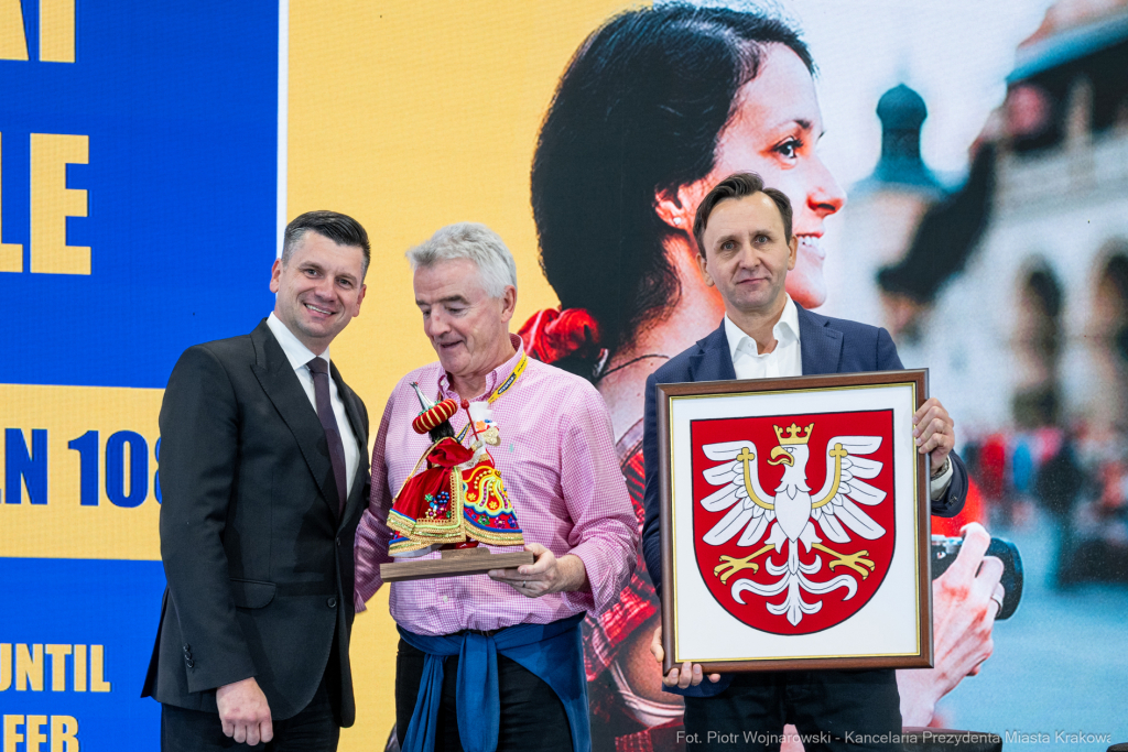 Miszalski, Michael O’Leary, Ryanair, Centrum Symulatorowo-Treningowe, otwarcie, Klęczar, Smółka  Autor: P. Wojnarowski