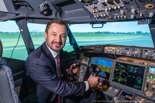 Miszalski, Michael O’Leary, Ryanair, Centrum Symulatorowo-Treningowe, otwarcie, Klęczar, Smółka