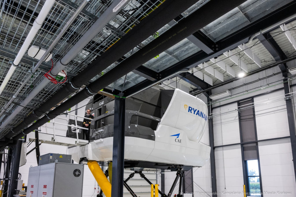 Miszalski, Michael O’Leary, Ryanair, Centrum Symulatorowo-Treningowe, otwarcie, Klęczar, Smółka  Autor: P. Wojnarowski
