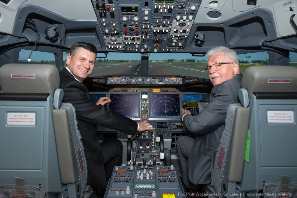 Miszalski, Michael O’Leary, Ryanair, Centrum Symulatorowo-Treningowe, otwarcie, Klęczar, Smółka  Autor: P. Wojnarowski