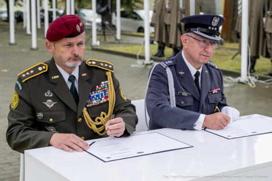 Mazur, Centrum Eksperckie Kontrwywiadu, przekazanie, NATO, kontrwywiad, zdjęcia