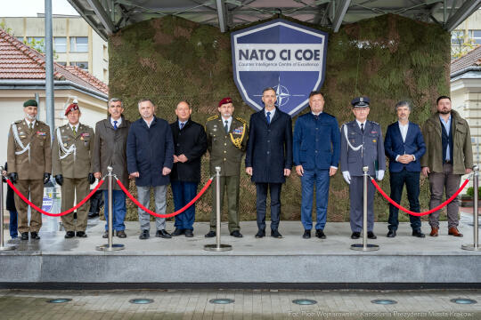 Mazur, Centrum Eksperckie Kontrwywiadu, przekazanie, NATO, kontrwywiad, zdjęcia