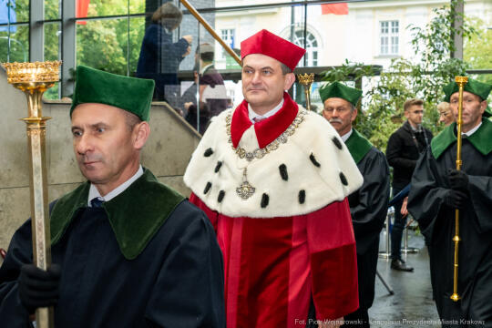 Uniwersytet Jagielloński, orszak, nowy rok akademicki, Miszalski, Kosek, zdjęcia