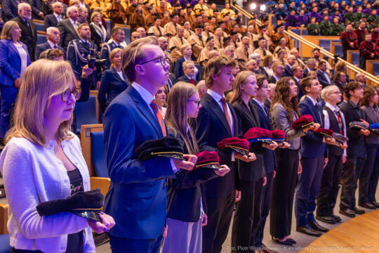 Uniwersytet Jagielloński, orszak, nowy rok akademicki, Miszalski, Kosek, zdjęcia