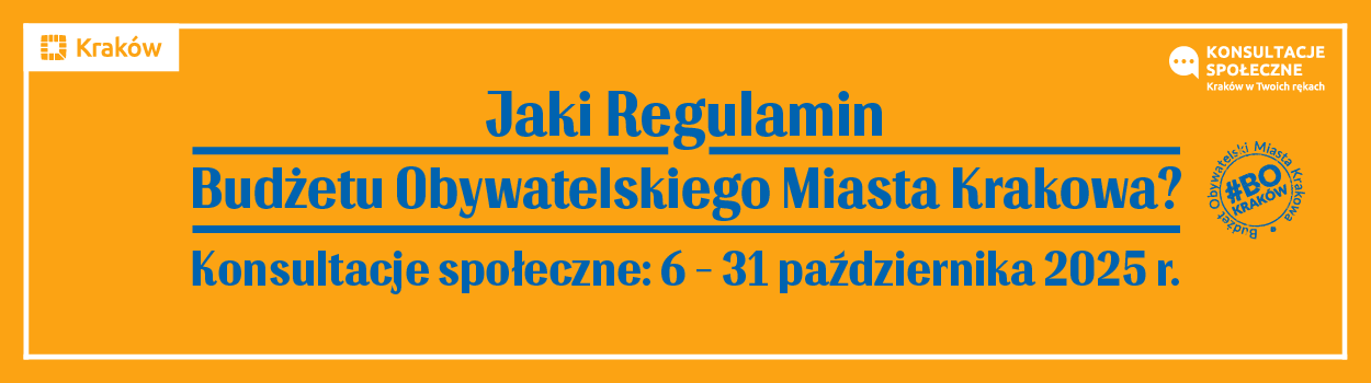 Konsultacje społeczne: Jaki regulamin Budżetu Obywatelskiego Miasta Krakowa?