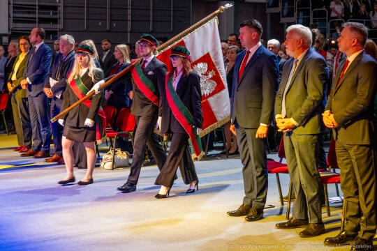 UEK, Uniwersytet Ekonomiczny, Mazur, immatrykulacja, Baładyga, Stawowy, zdjęcia