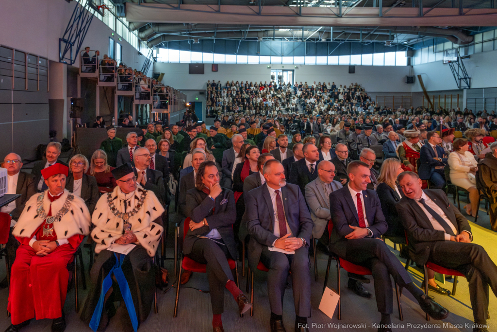 UEK, Uniwersytet Ekonomiczny, Mazur, immatrykulacja, Baładyga, Stawowy, zdjęcia  Autor: P. Wojnarowski