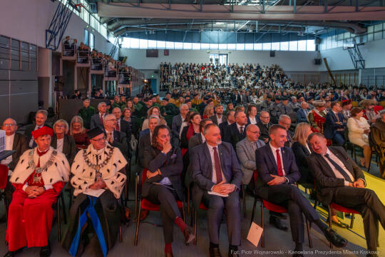 UEK, Uniwersytet Ekonomiczny, Mazur, immatrykulacja, Baładyga, Stawowy, zdjęcia