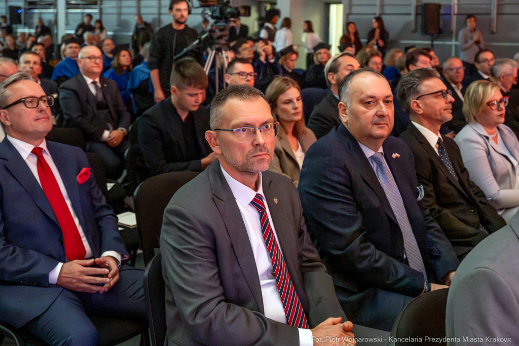 UEK, Uniwersytet Ekonomiczny, Mazur, immatrykulacja, Baładyga, Stawowy, zdjęcia  Autor: P. Wojnarowski