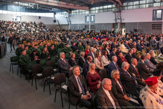 UEK, Uniwersytet Ekonomiczny, Mazur, immatrykulacja, Baładyga, Stawowy, zdjęcia