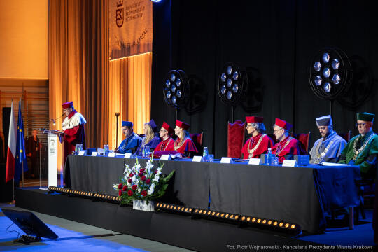 UEK, Uniwersytet Ekonomiczny, Mazur, immatrykulacja, Baładyga, Stawowy, zdjęcia