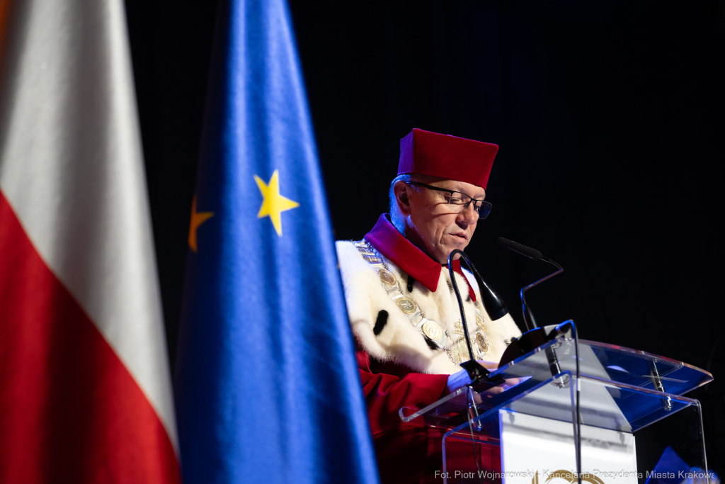 UEK, Uniwersytet Ekonomiczny, Mazur, immatrykulacja, Baładyga, Stawowy, zdjęcia  Autor: P. Wojnarowski