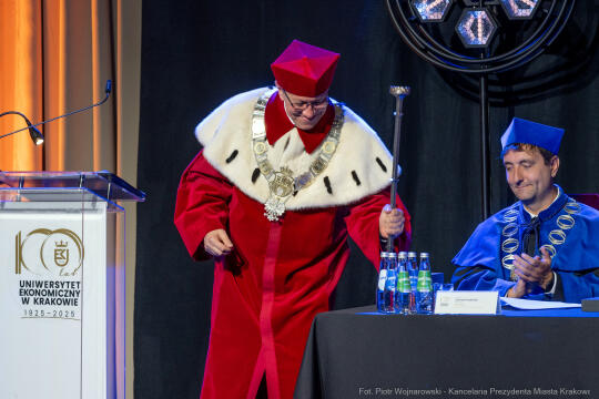 UEK, Uniwersytet Ekonomiczny, Mazur, immatrykulacja, Baładyga, Stawowy, zdjęcia