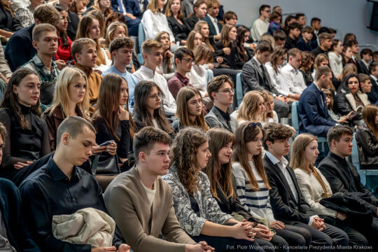 UEK, Uniwersytet Ekonomiczny, Mazur, immatrykulacja, Baładyga, Stawowy, zdjęcia