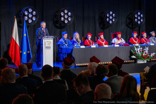 UEK, Uniwersytet Ekonomiczny, Mazur, immatrykulacja, Baładyga, Stawowy, zdjęcia