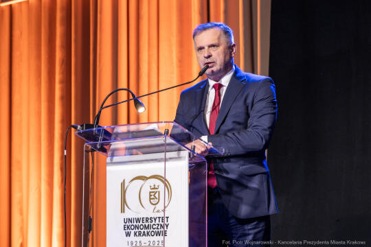 UEK, Uniwersytet Ekonomiczny, Mazur, immatrykulacja, Baładyga, Stawowy, zdjęcia