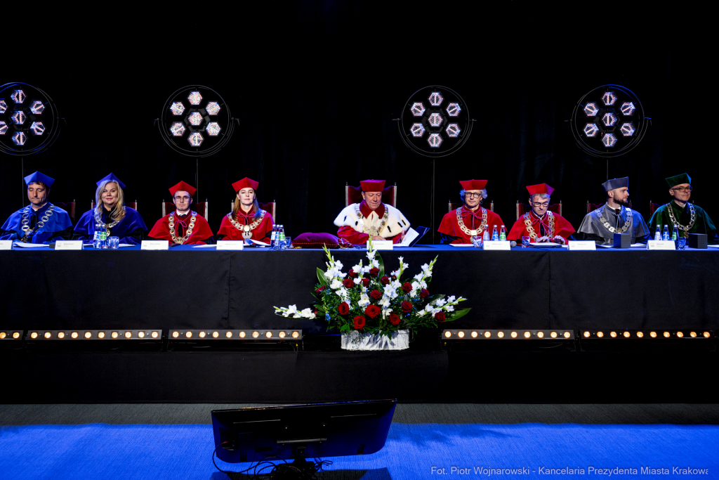 UEK, Uniwersytet Ekonomiczny, Mazur, immatrykulacja, Baładyga, Stawowy, zdjęcia  Autor: P. Wojnarowski