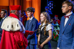 UEK, Uniwersytet Ekonomiczny, Mazur, immatrykulacja, Baładyga, Stawowy, zdjęcia