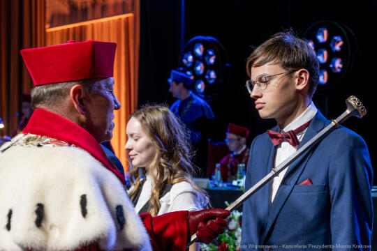 UEK, Uniwersytet Ekonomiczny, Mazur, immatrykulacja, Baładyga, Stawowy, zdjęcia