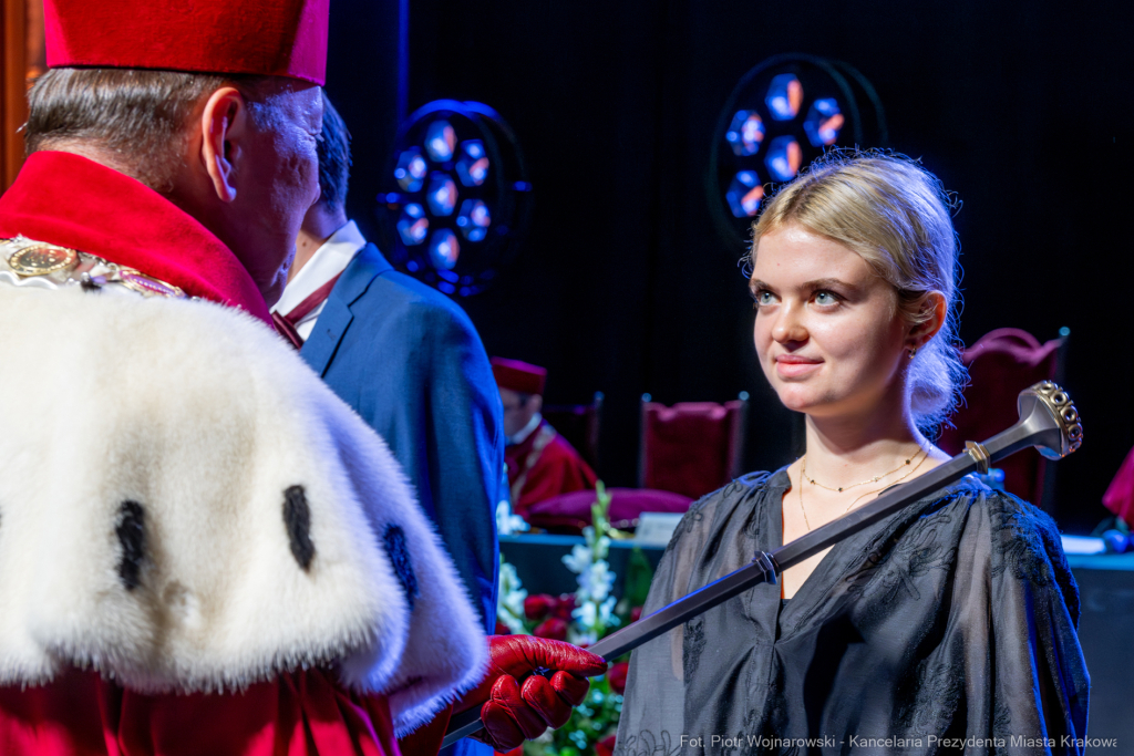 UEK, Uniwersytet Ekonomiczny, Mazur, immatrykulacja, Baładyga, Stawowy, zdjęcia  Autor: P. Wojnarowski