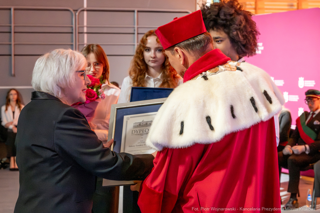 UEK, Uniwersytet Ekonomiczny, Mazur, immatrykulacja, Baładyga, Stawowy, zdjęcia  Autor: P. Wojnarowski