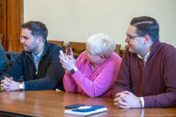 PW_591_007_fot. Piotr Wojnarowski.jpg-Spotkanie, Kosek, Niemcy, Hesja, politycy, CDU, zdjęcia