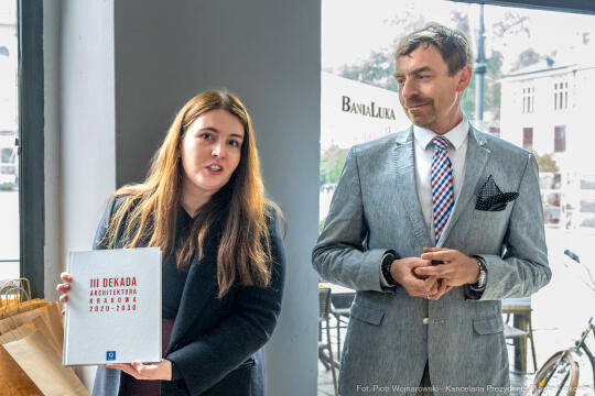 Wystawa, „3. dekada. Architektura Krakowa 2020–2030”, Sepioł, Plac Szczepański, zdjęcia